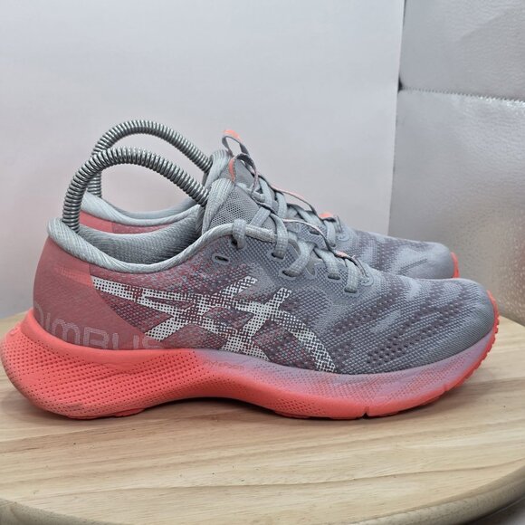 Asics Gel Nimbus Lite 2 Athletic Running Shoes Sneakers Coral/Grey Womens Sz 6.5 - Picture 3 of 9